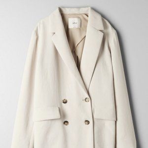 Aritzia Wilfred Cherrelle Blazer Bone - Size XS